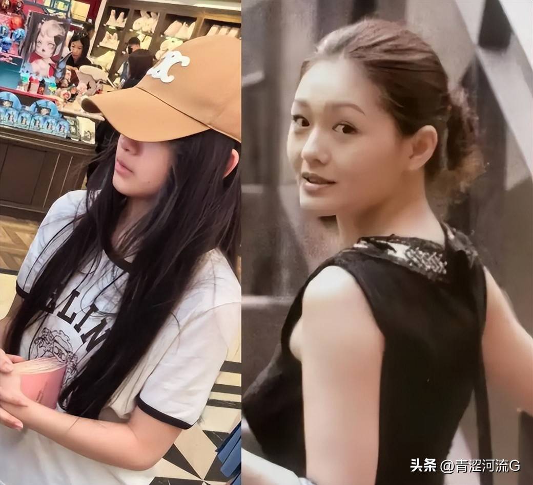 ly的近照才明白自然脸和网红脸的差距冰球突破看了11岁小玥儿和17岁Li(图1)